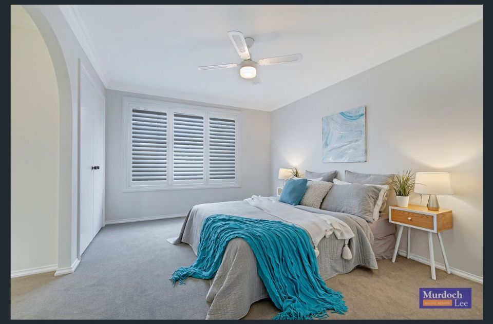 interior view of a bedroom