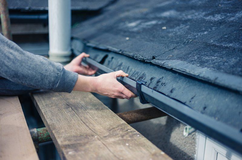 Roof Gutter Inspection — Decatur, AL — J.W. Scott Construction Roof Gutter Inspection — Decatur, AL — J.W. Scott Construction