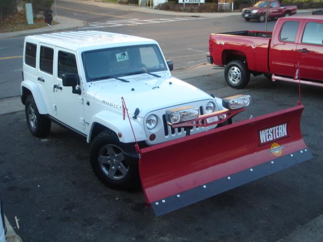 WESTERN Snow Plow for Jeep