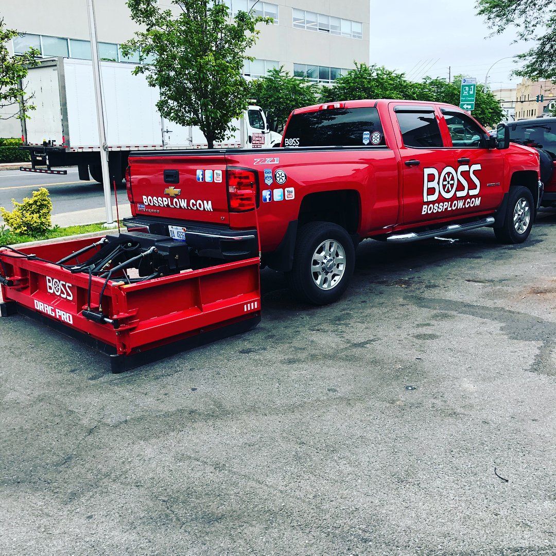 BOSS Drag Pro Snow Plow