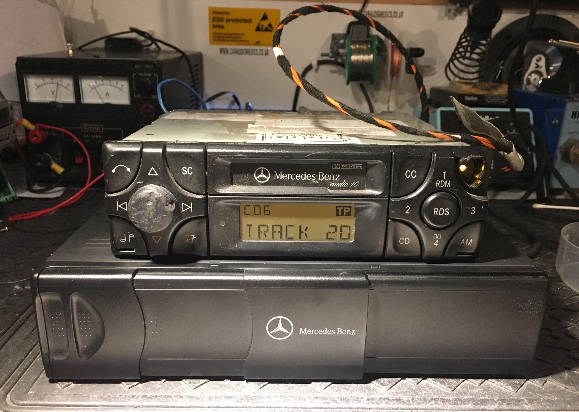 Mercedes MC3010 MC3525 6 CD Changer