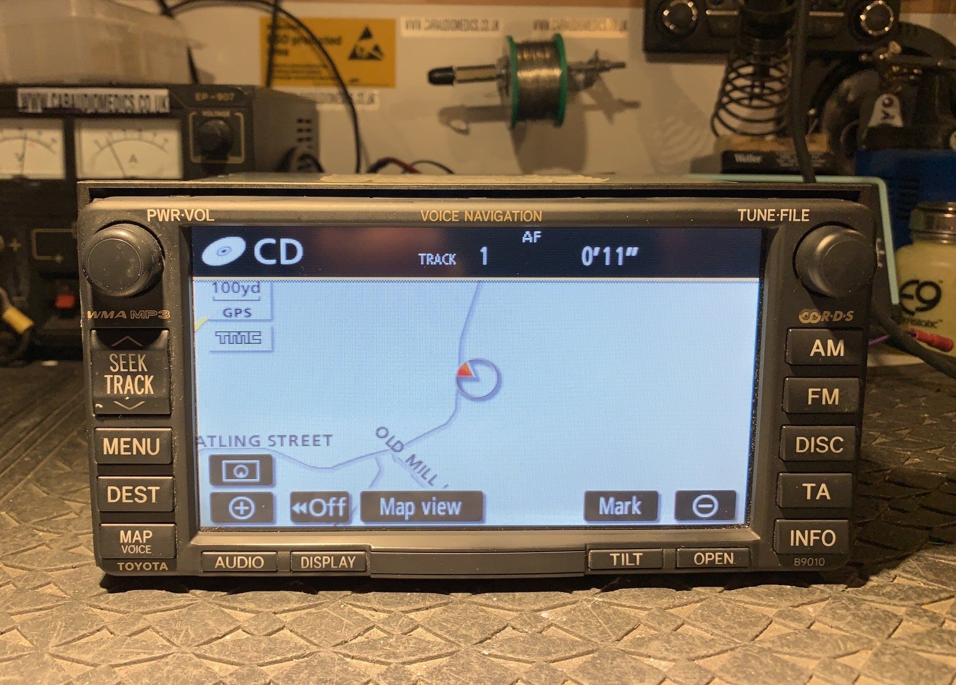 Toyota RAV4 Avensis B9010 CQ-XS6770AJ Program Cannot Be Read Please Consult Your Dealer