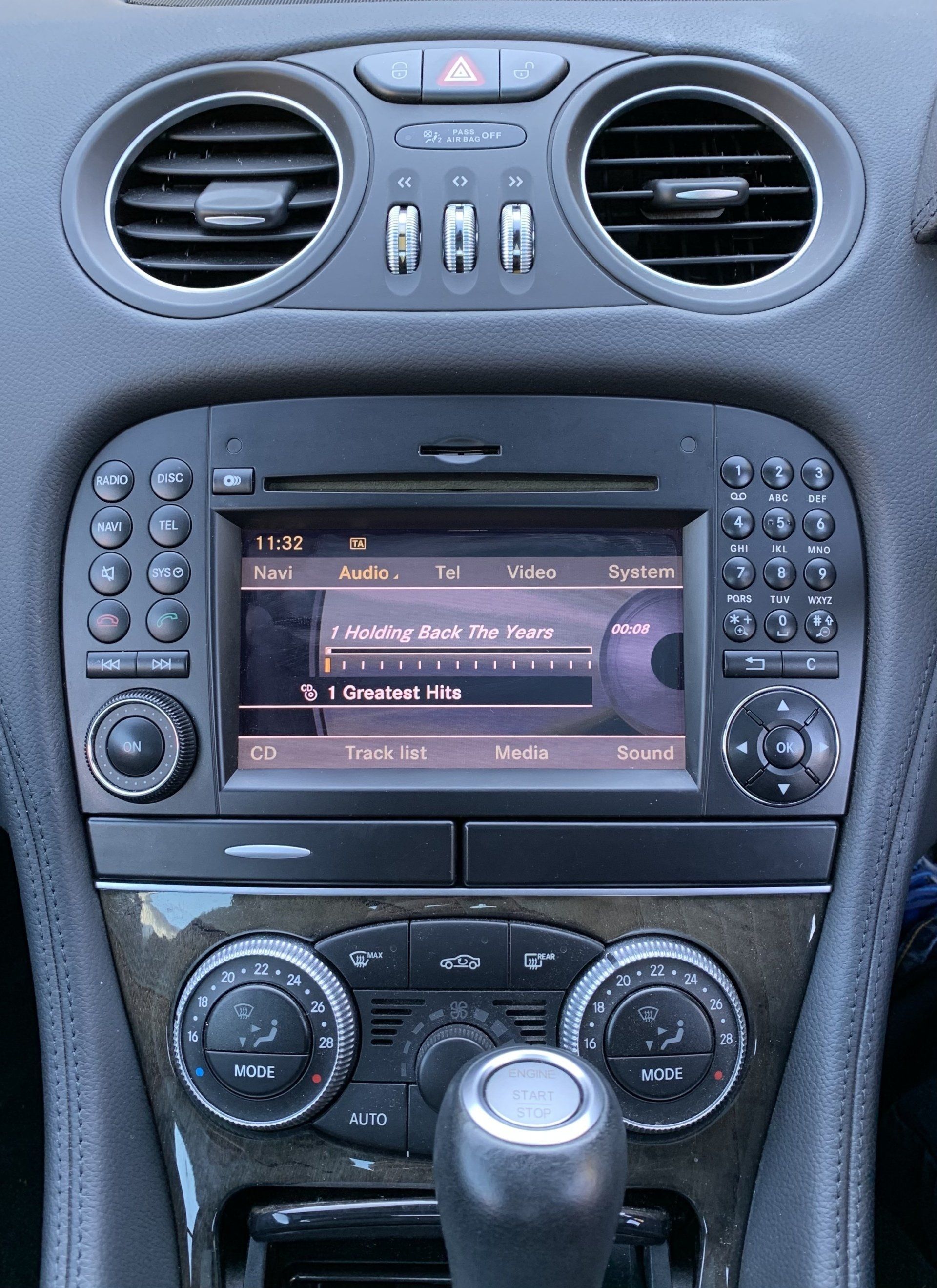 Mercedes SL350 Comand NTG2.5 6CD/DVD