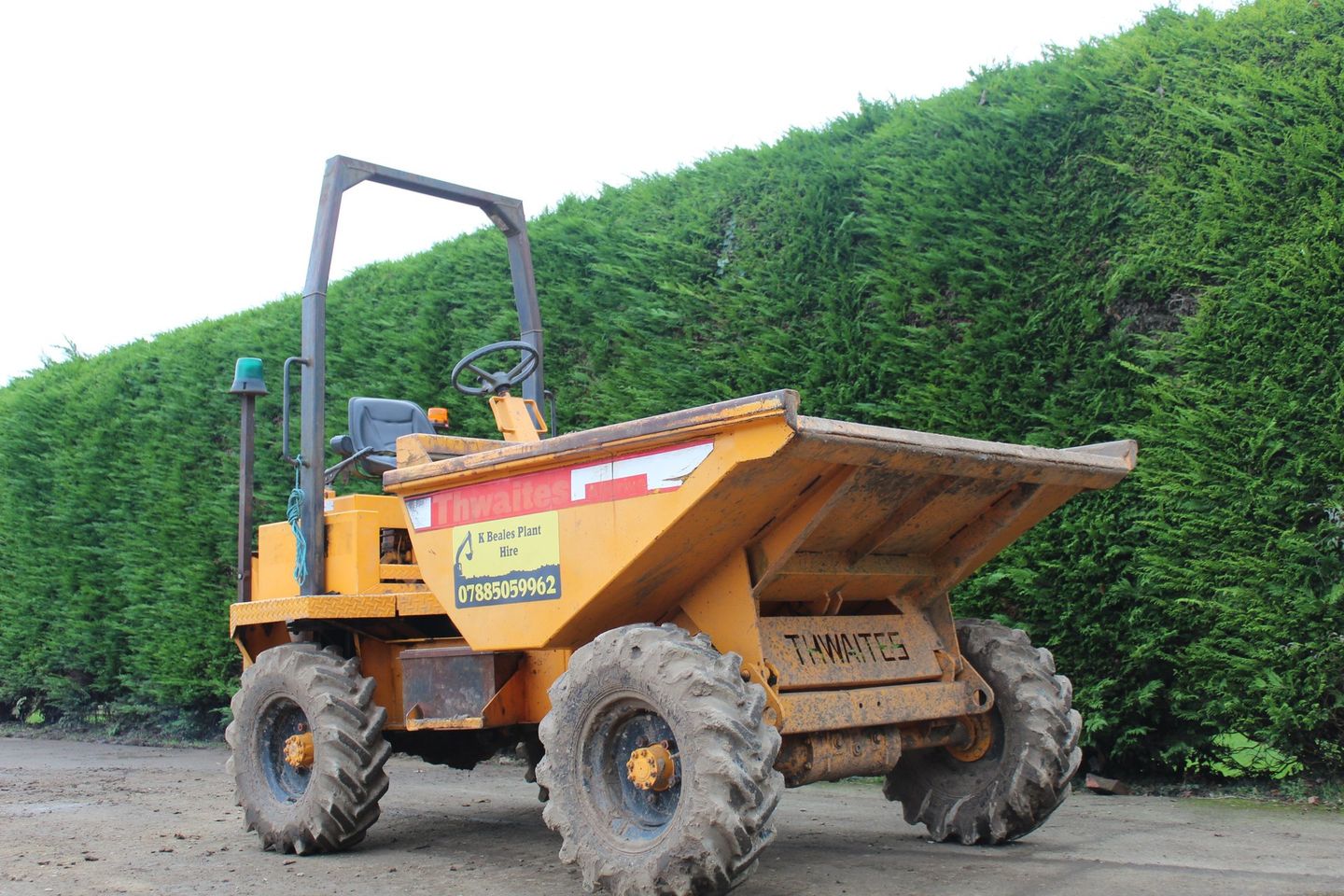 3 ton site dumper
