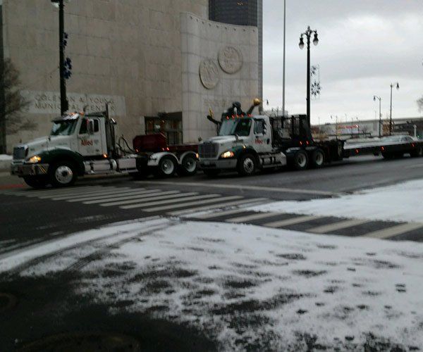 Towing Service — Two Towing Truck in Detroit, MI