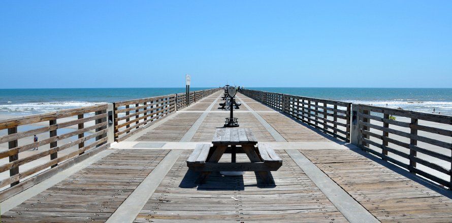 Pier on the beach