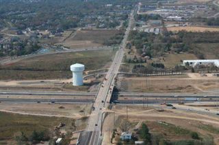 Liberty Interchange in progress