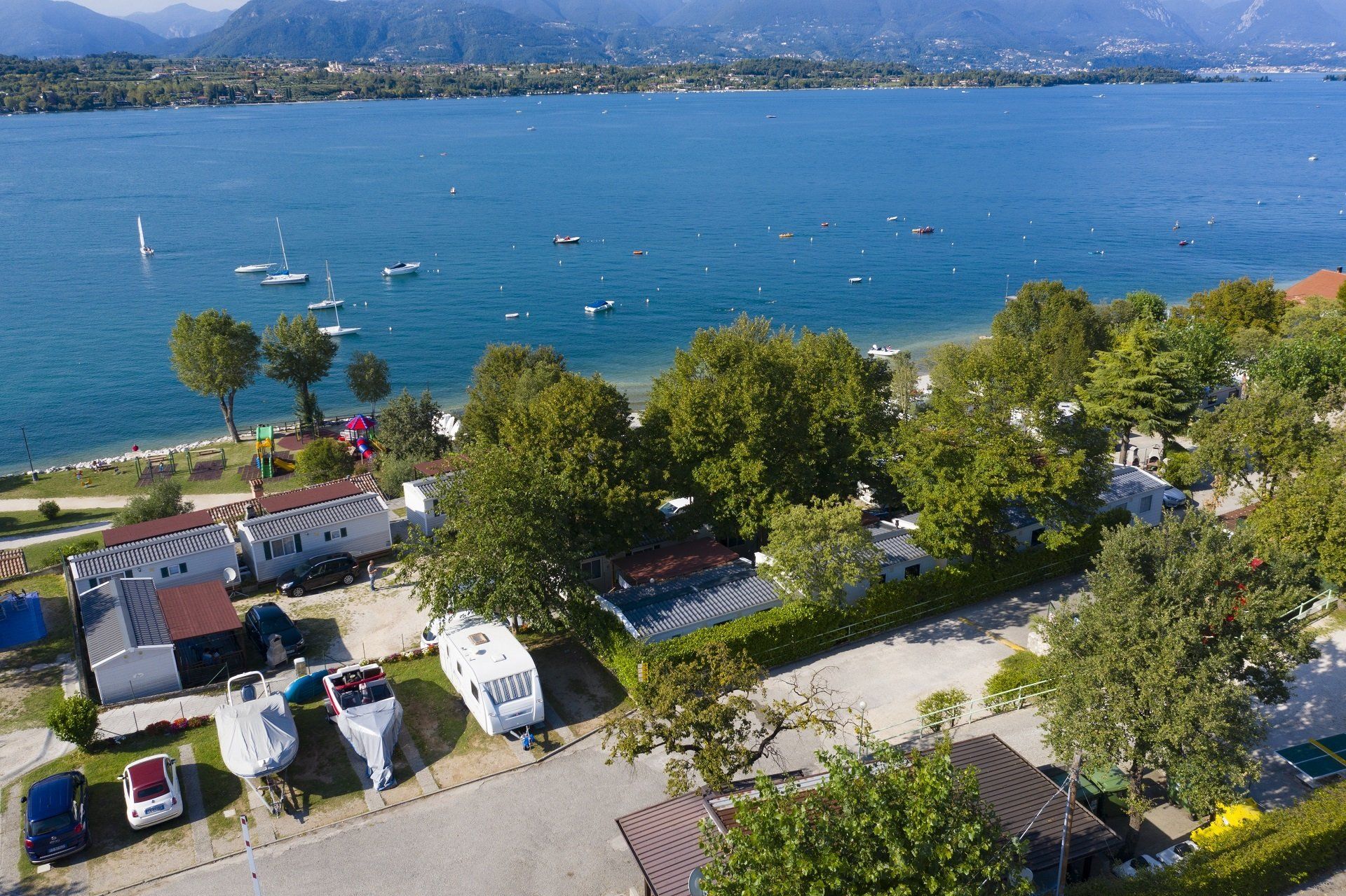 lake view from the maxi caravan
