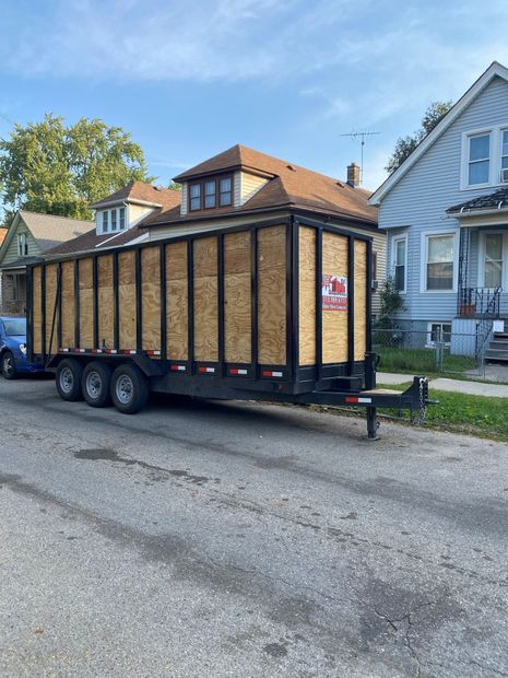 Container Truck — Detroit, MI — DJ's Dumpster Rentals