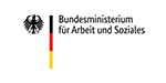 Logo des Bundesminesteriums für Arbeit und Soziales.