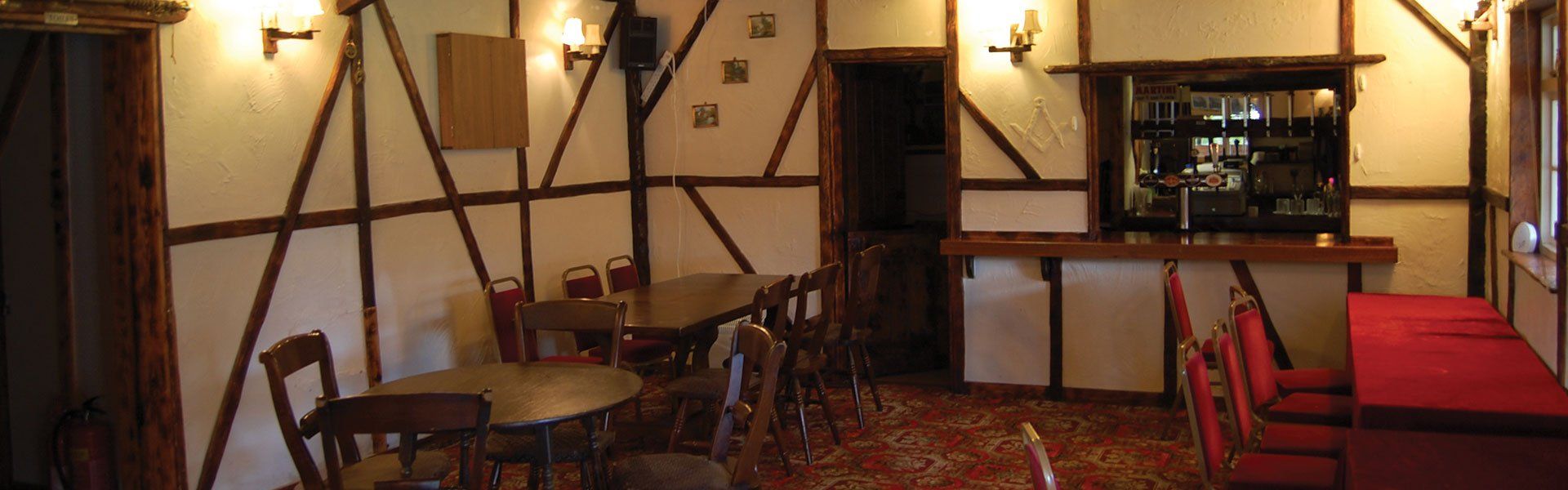 a cozy restaurant seating