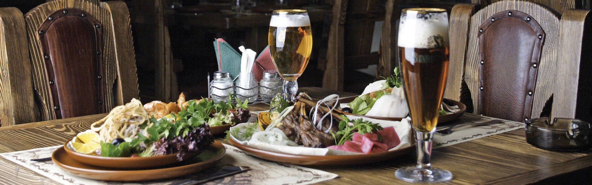 an attractive selection of brunch meal