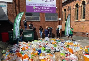 Clubs Together food parcels