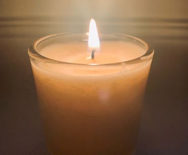candle burning