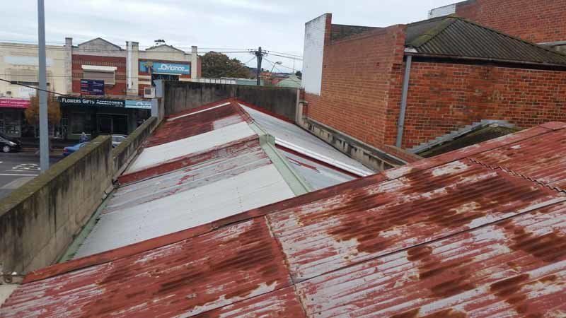rusty roof