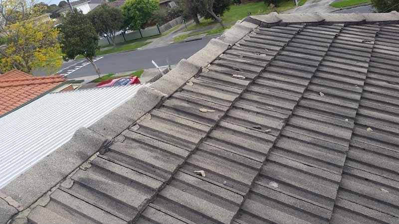 damaged roof