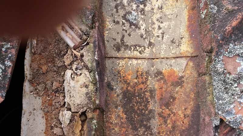 damaged roof
