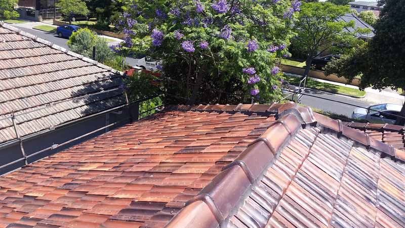 damaged roof