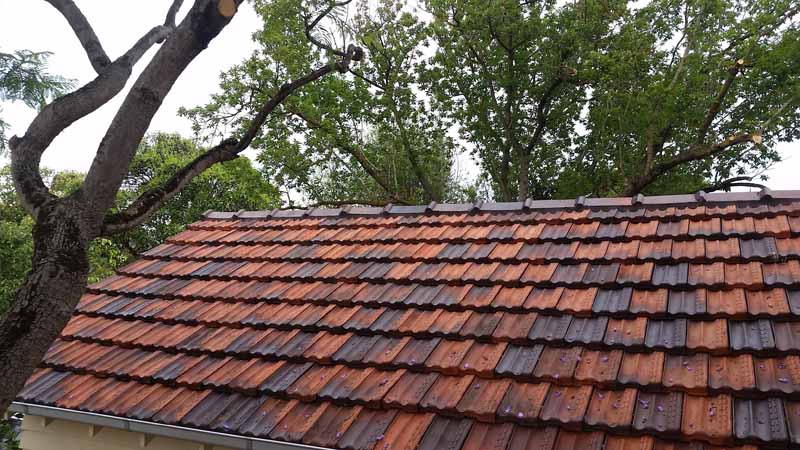 damaged roof