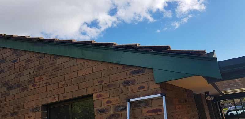 damaged roof