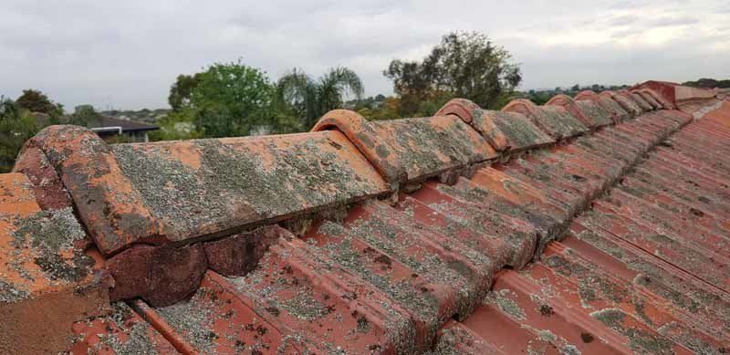 dirty roof