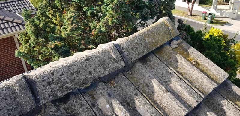 damaged roof