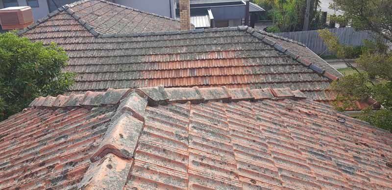 dirty roof
