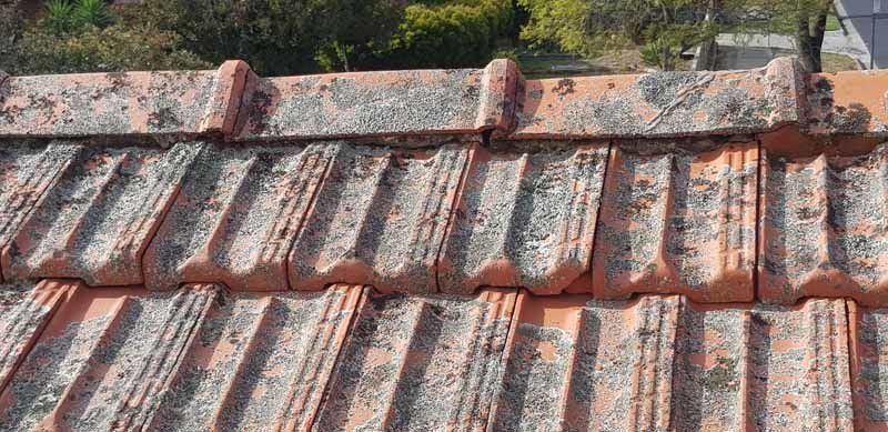 dirty roof