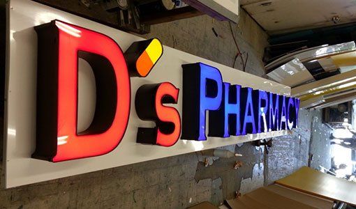 Ds Pharmacy - Channel Lettering in Franklin Square, NY