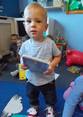 baby standing