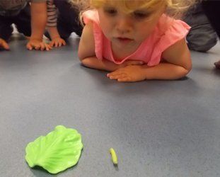 baby lying on the floor