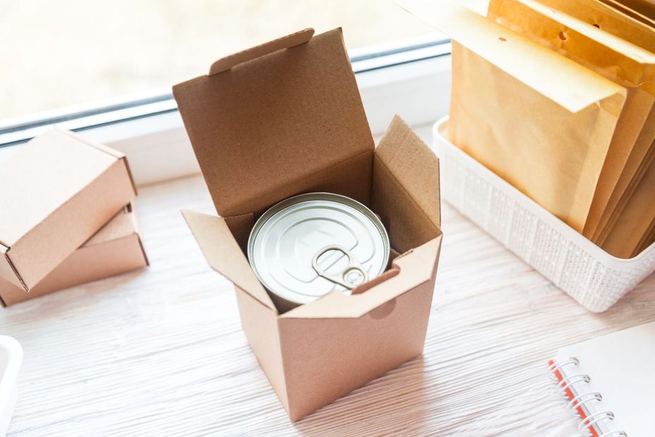 cartoni per prodotti alimentari