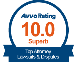 Attorney Badge — Avvo 10 Out of 10 Rating in Charlotte, NC Attorney Badge — Avvo 10 Out of 10 Rating in Charlotte, NC