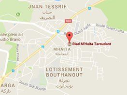 localisation du riad