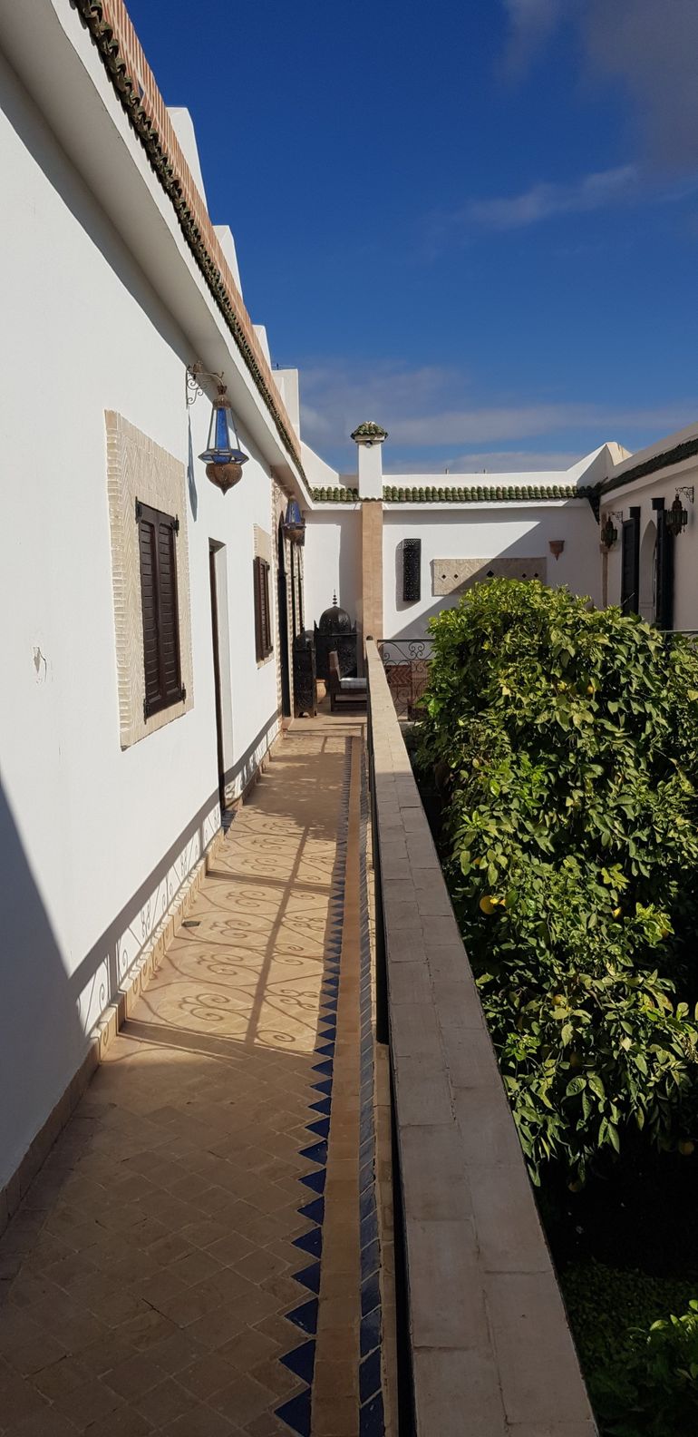 Terrasse riad m'haita
