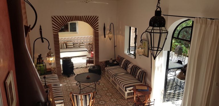 Terrasse riad mhaita