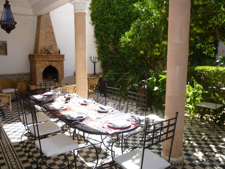 Terrasse riad mhaita