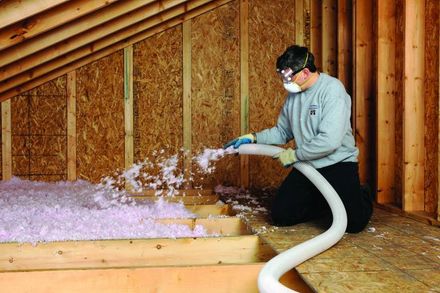 Blown-in Insulation — Roofing And Siding in Toledo, OH Blown-in Insulation — Roofing And Siding in Toledo, OH