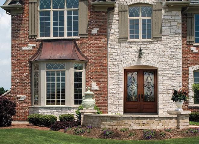 Beautiful Brown Door — Roofing And Siding in Toledo, OH
