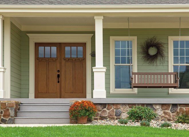 Brown Door — Roofing And Siding in Toledo, OH