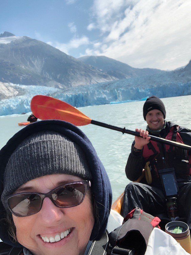 Alaska, kayaking, glacier