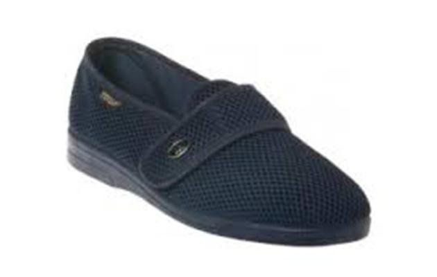 calzatura ortopedica con chiusura in velcro