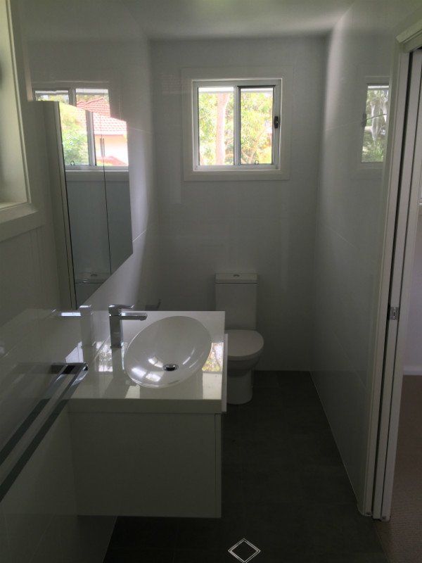 renovated bathroom