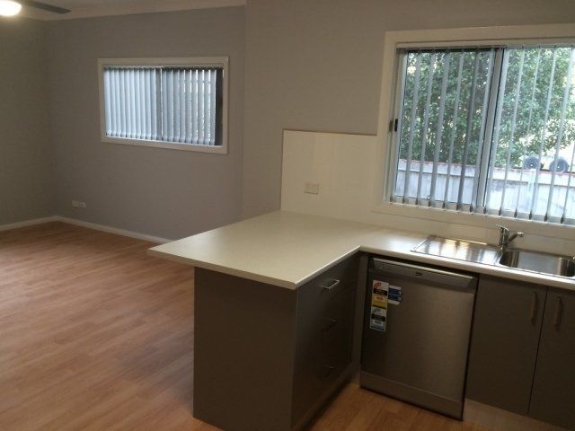 kitchen counter in granny flat