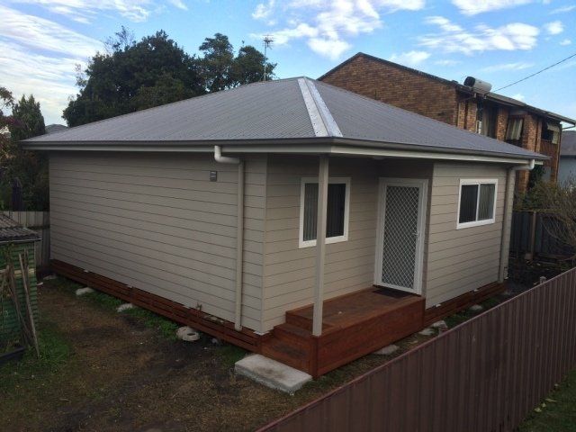 exterior of granny flat
