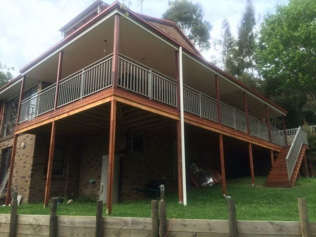 balcony on house