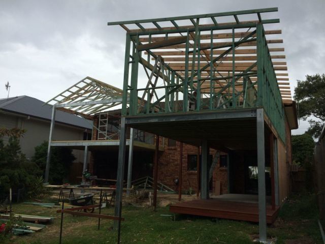 house being renovated