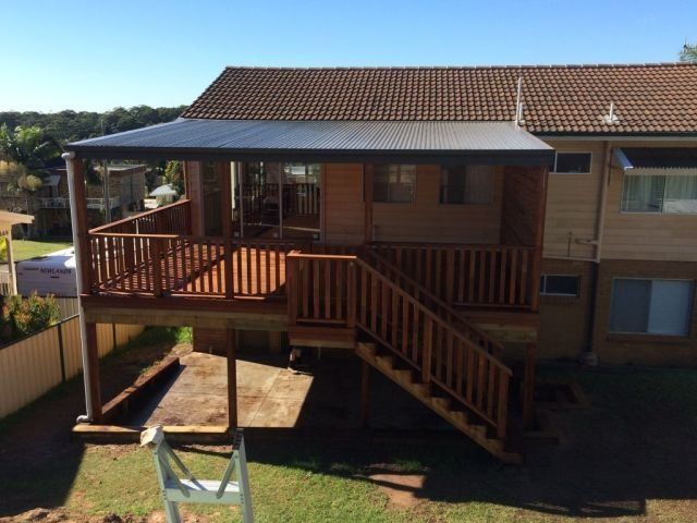 balcony of house