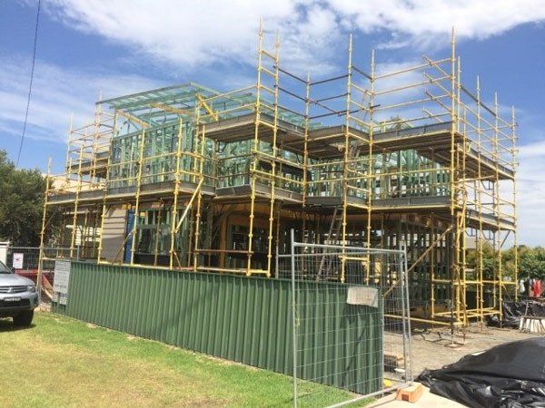 house being built