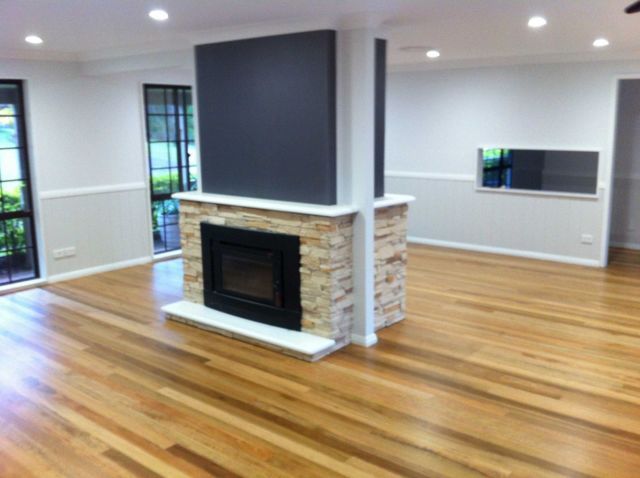house fireplace